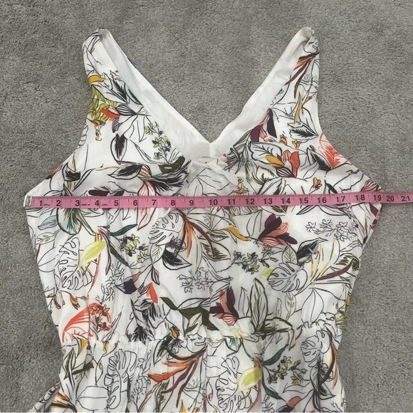 A New Day Floral A-Line Dress Women’s L - Picture 7 of 8